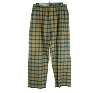 Filson Lounge Pants Men SZ XL Alaskan Guide Plaid Pull On Elastic Waist Gorpcore